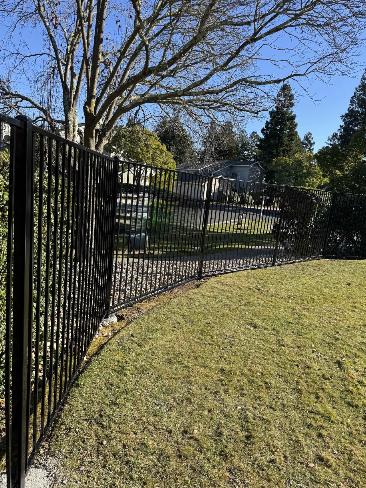 Closeup Of Corrosion On Coastal Iron Fencing