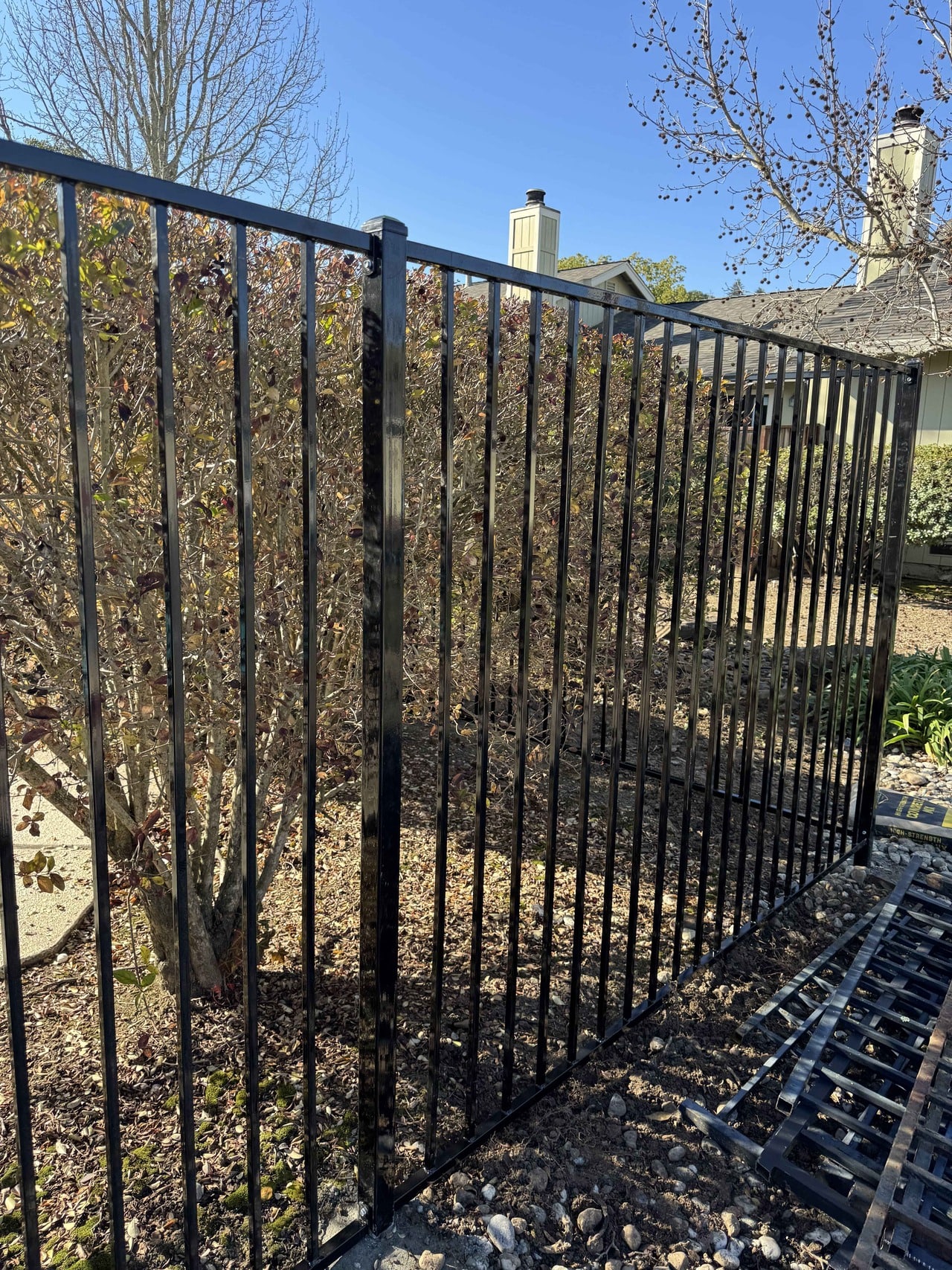 Wrought Iron Fence Exposed To Salt Air