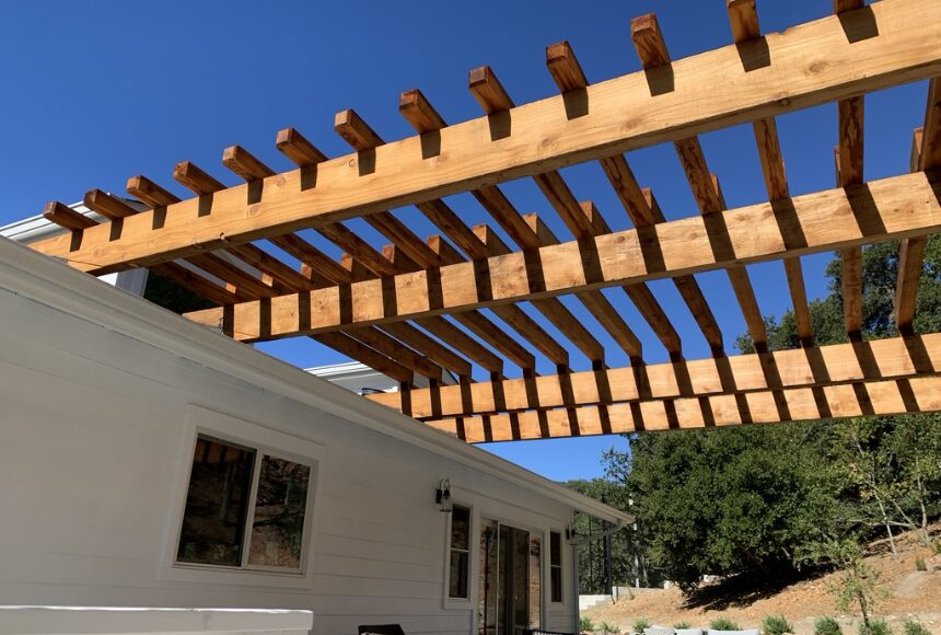 Materials Used For Annual Wooden Pergola Upkeep