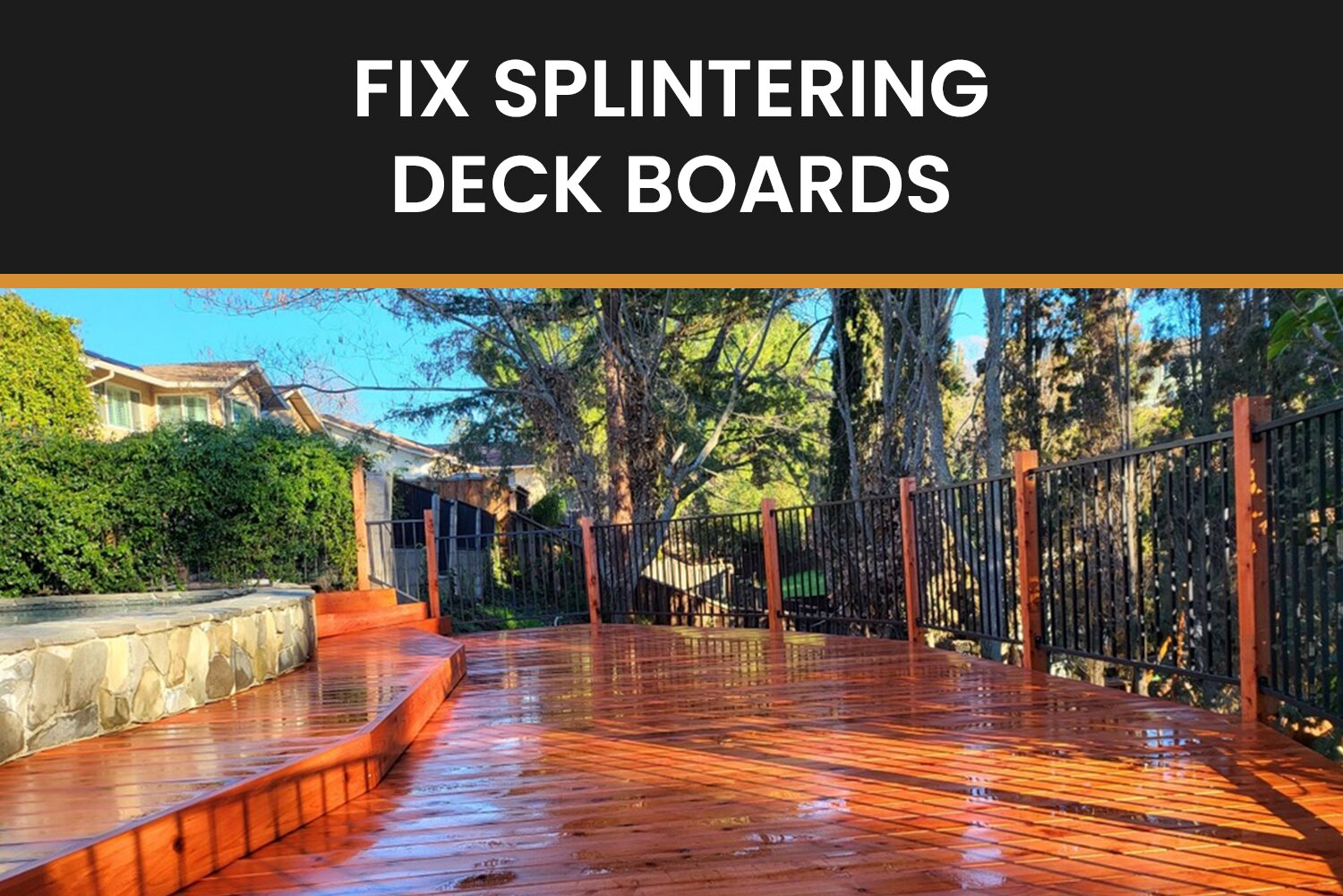 How to Fix Splintering Deck Boards Home Depot
