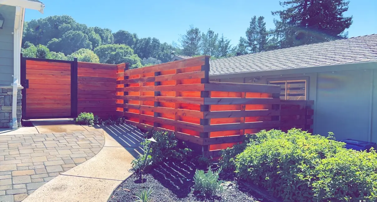 Board on Board Privacy Fence for Residential Property