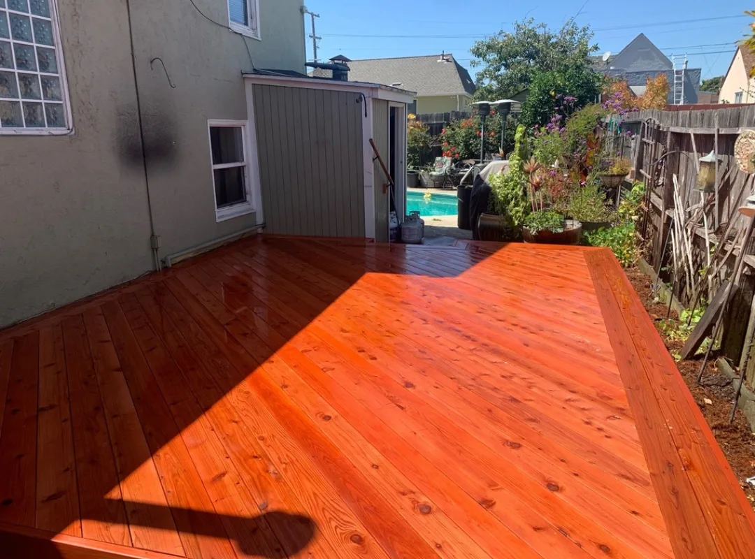 Will A Tacky Deck Eventually Dry